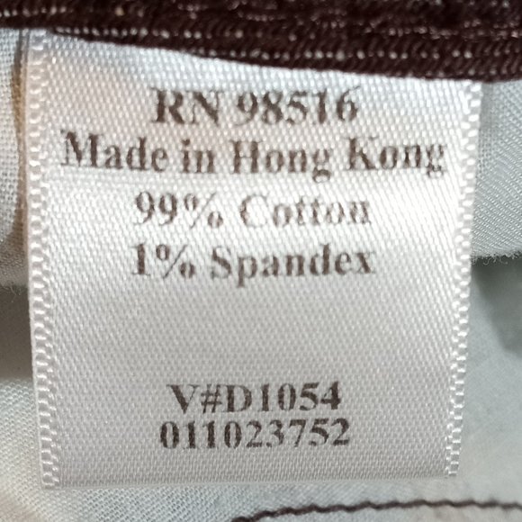 Coldwater Creek Brown Boot Cut Jeans Size 8 - Picture 7 of 13